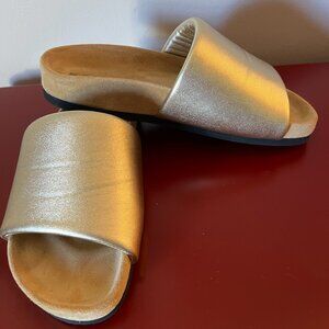 M. Gemi - M Gemi - The Ada - 37.5 - Gold (Champagne Metallica Nappa) - Like new!